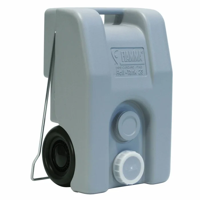 23 Liter tragbarer Tank auf Rädern – Modell 23 W – Für Abwasser FIAMMA