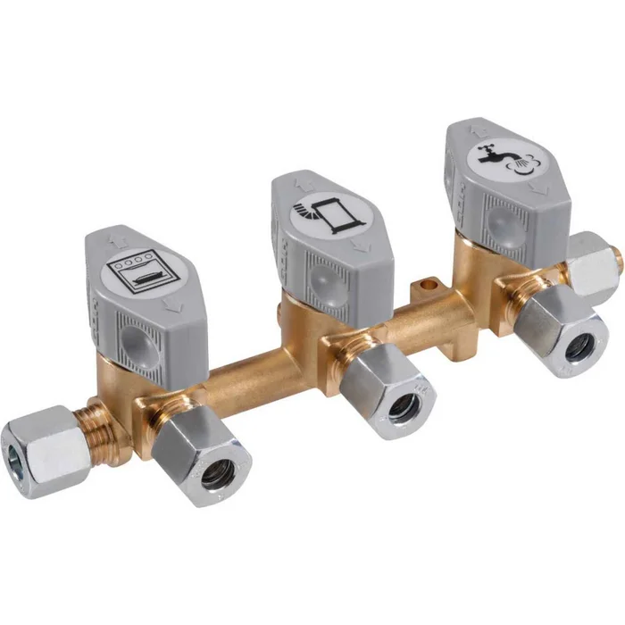 3-Wege-Oliven-Anschlussventil 44779 GOK