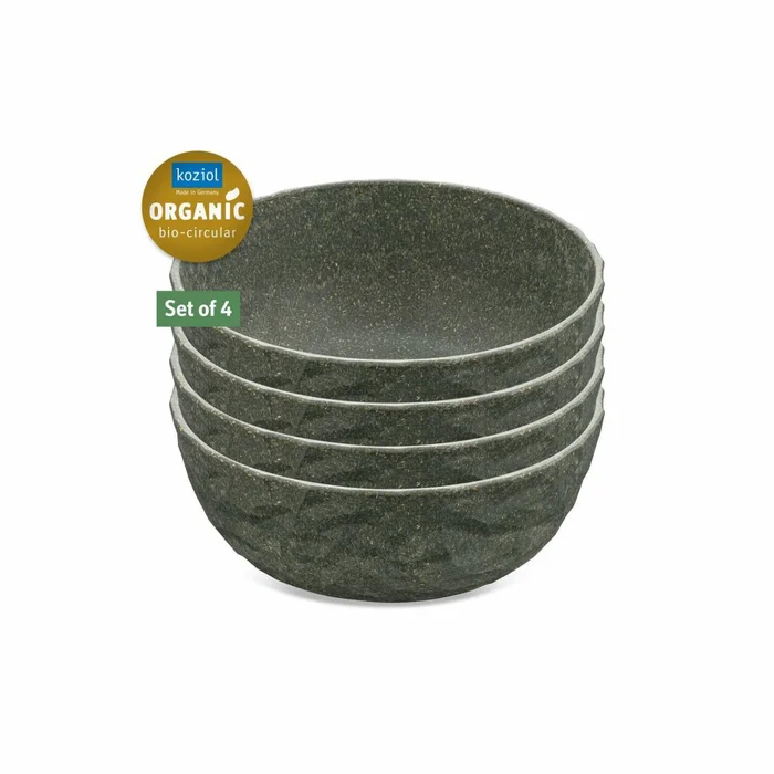 4er-Set Club-Schalen Grau KOZIOL
