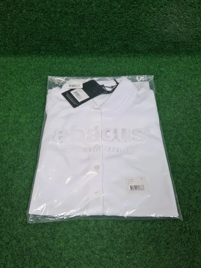 ABACUS Poloshirt Clark – Damen (Weiß, Größe XL)