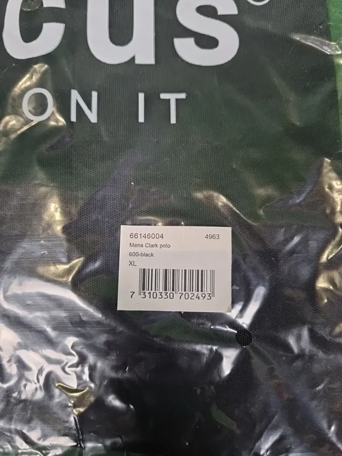 ABACUS Poloshirt Clark – Herren (Schwarz, Größe XL) – Bild 2