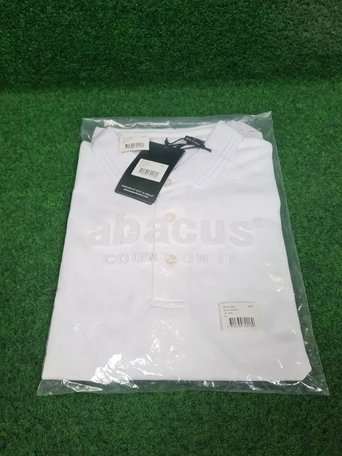 ABACUS Poloshirt Clark – Herren (Weiß, Größe XL)