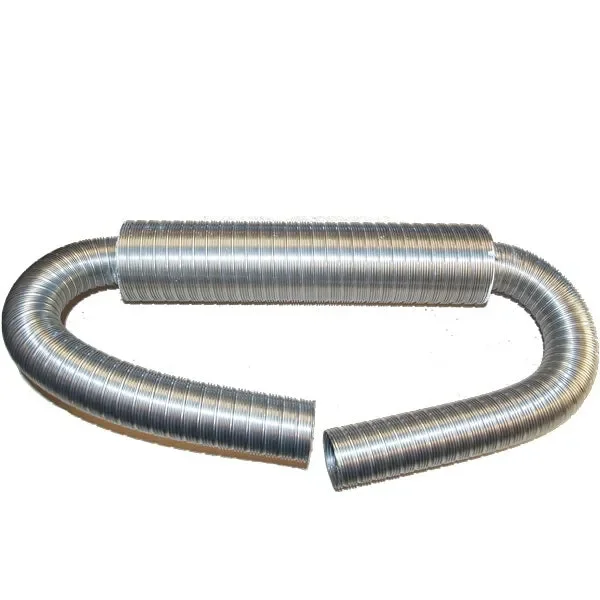 Abgasschalldämpfer Edelstahl Ø 24 mm L: 180 cm