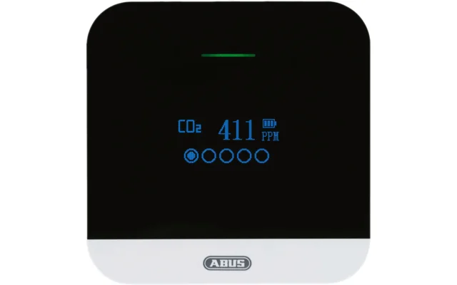 Abus CO2WM110 AirSecure Warnmelder für CO2 Konzentration