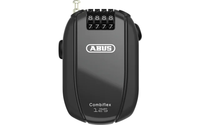 Abus Combiflex Trip 125 Roll-Back Kabelschloss schwarz