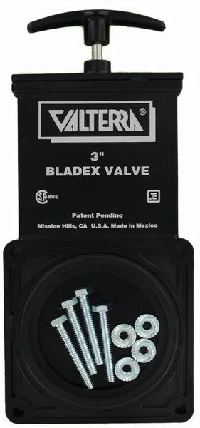 Abwasserschieber 3″