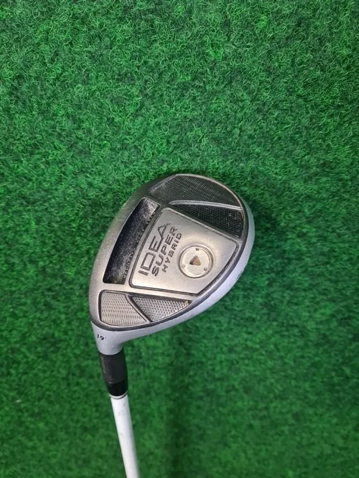 ADAMS GOLF Super Hybrid 4-Hybrid – Herren (Graphit, 40 Zoll, Links, 19°, Stiff)