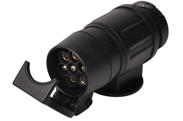 Adapter Anhänger – Auto 13-polig > Anhänger 7-polig – extra lang