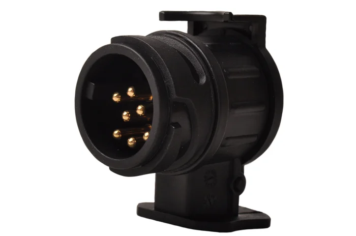 Adapter Anhänger in Premiumqualität: Auto 13-polig – Anhänger 7-polig