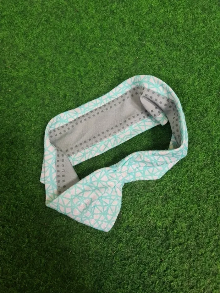 ADIDAS Stirnband / Sportband – Damen (Mint/Rosa, Größe: One Size) – Bild 2