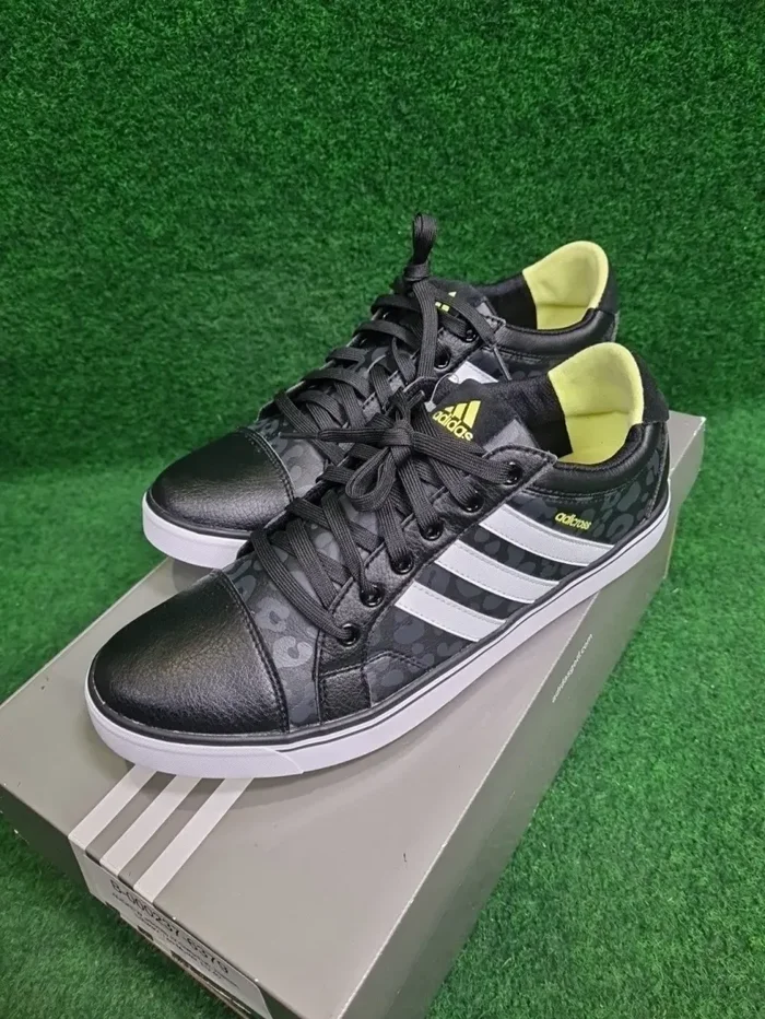 ADIDAS W adicross IV Golfschuhe – Damen (Schwarz, Leo-Muster, EU 40) – Bild 2