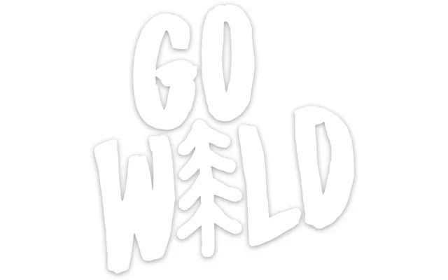 Advanture Shop Autoaufkleber Go Wild 15 x 15 cm