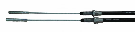 AL-KO Edelstahl Bowdenzug für anhänger 1000/1330 mm – 2x M10 Schraubgewinde