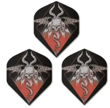 Alchemy Dart Flights – No2 – Std – Silber