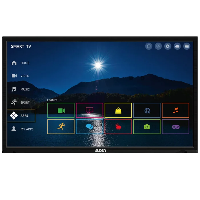 Alden Smartwide LED TV, 24 Zoll