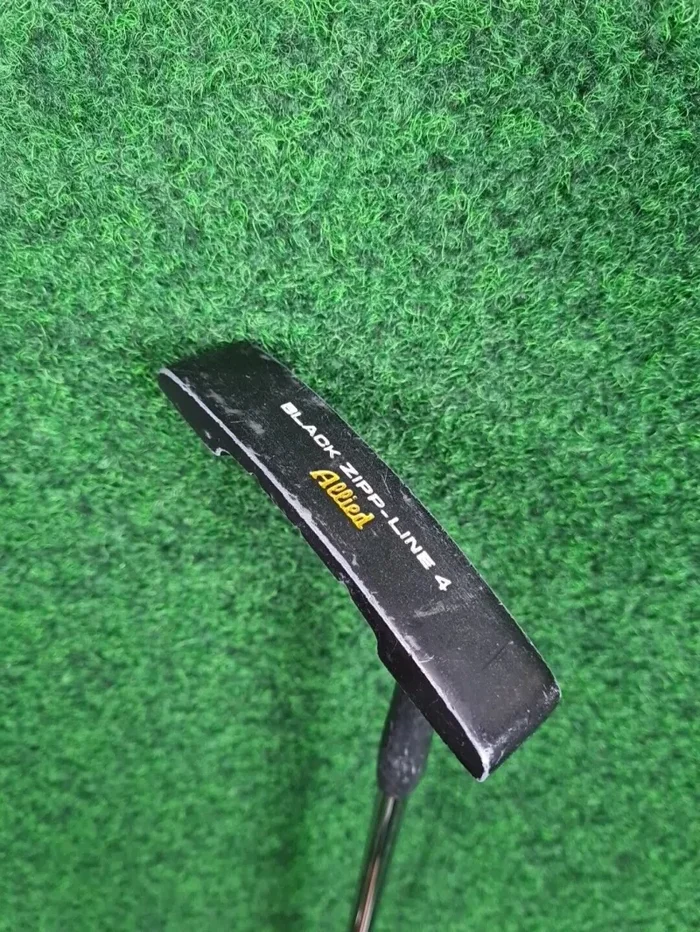 ALLIED Black Zipp Line 4 Putter – Herren (Stahl, 34,5 Zoll, Rechtshändig)