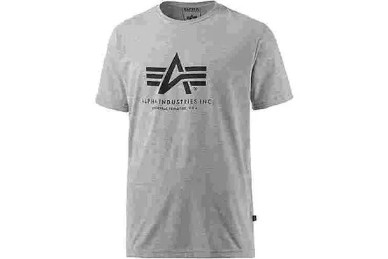 Alpha Industrie T-Shirt Basic grau
