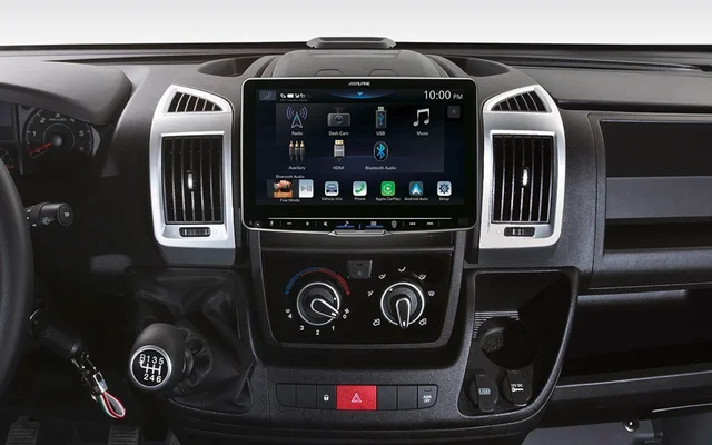 Alpine iLX-F905DU 9inch Display Paket Ducato 7 (Citroen Jumper, Peugeot Boxter) inkl. Installations-Kit und Lfb.-Interface