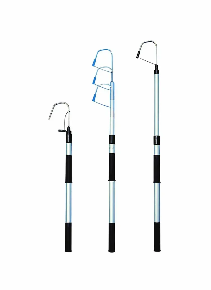 Angelhaken Aluminium 80-120cm