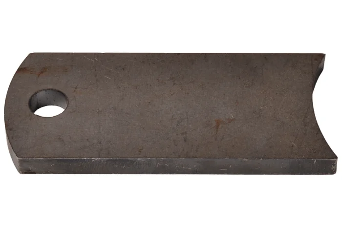 Anschweißplatte Stoßdämpfer gerade