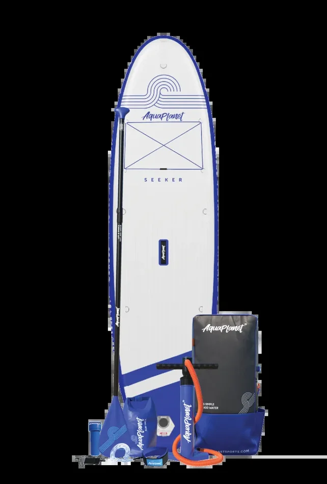 Aquaplanet SEEKER 10’8″ aufblasbares Paddle-Board-Paket
