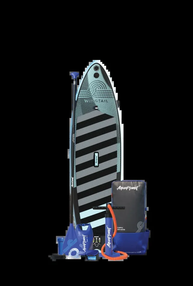 Aquaplanet WINGTAIL 9′ aufblasbares Paddle-Board-Paket