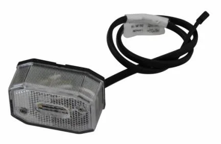 Aspöck Flexipoint Begrenzungsleuchte weiß mit 50 cm DC-Kabel