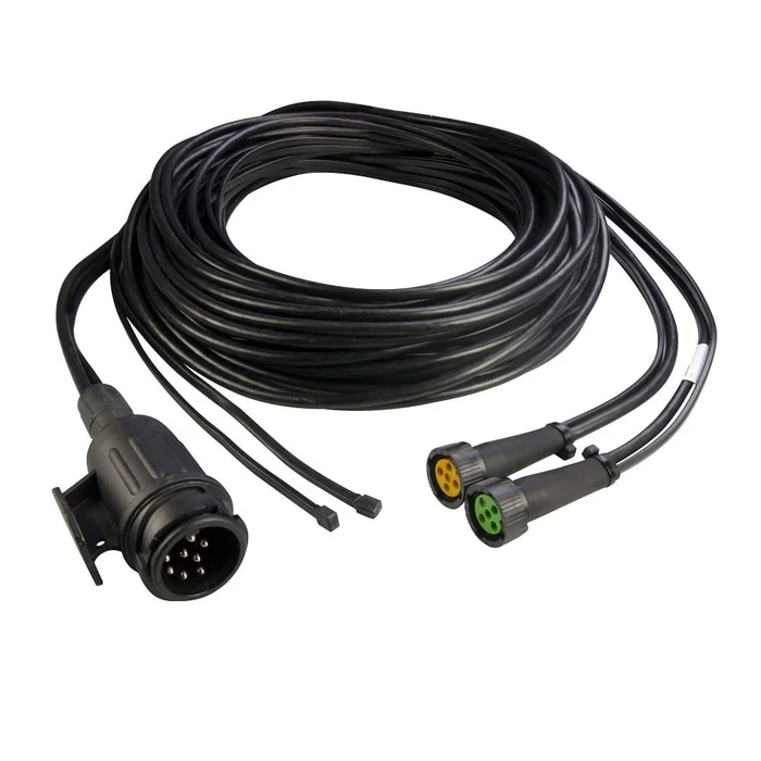 Aspock Hauptkabel – 7 Meter lang – 13-polig – ausgestattet mit 2 x 5-poligem Stecker – inklusive 4,7 Meter Abzweigungen