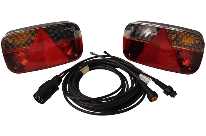 Aspock Multipoint 3 Beleuchtungsset – 5 Meter Hauptkabel – 7-polig – inklusive Abzweigungen