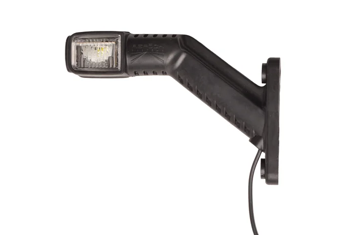 Aspöck Superpoint 4 – links – weiß/rot/orange – LED – 100 cm Flachkabel