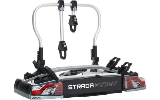Atera Anhängerkupplungs Fahrradträger Strada Evo RV für 2 Fahrräder, E-Bike geeignet