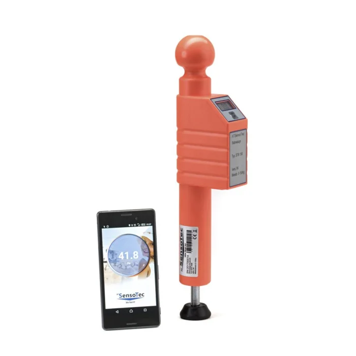 ATSensoTec Digitale Stützlastwaage STB 150 B mit Bluetooth und APP orange