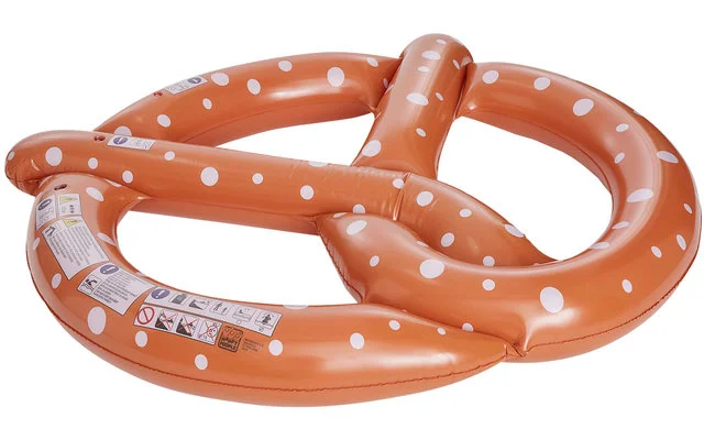 Aufblasbare Schwimmbrezel