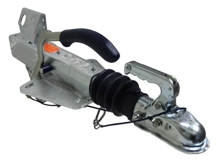 Auflaufeinrichtung für Anhänger ZAF2.0 (2000kg) Auflaufbremse für Hapert mit Stützradkonsole