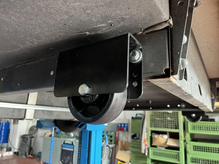 Aufsetzschutz für Reisemobile als optionales Zubehör für Hubstützen