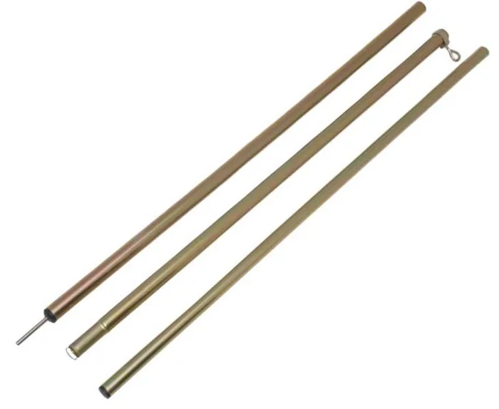 Aufstellstab 180-250cm 3-teilig mit Schraube