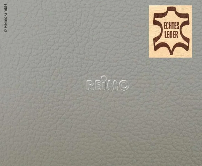 Automobil-Leder hellgrau, ganze Haut, Preis pro m²