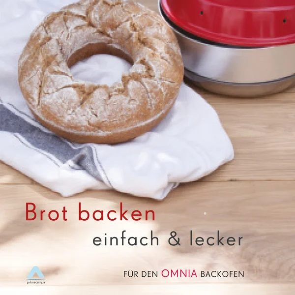 Backbuch „Brot backen mit dem OMNIA“