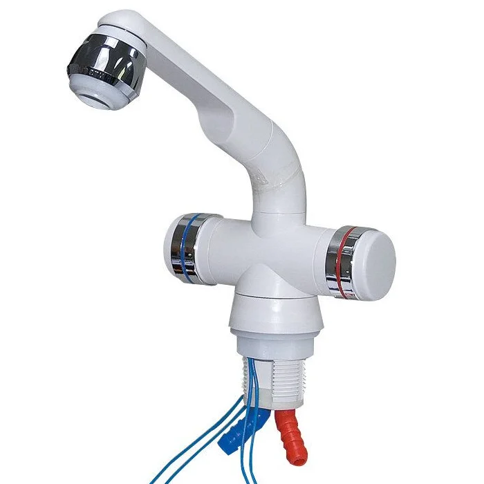 Barwig Mischarmatur Compact, weiß/chrom