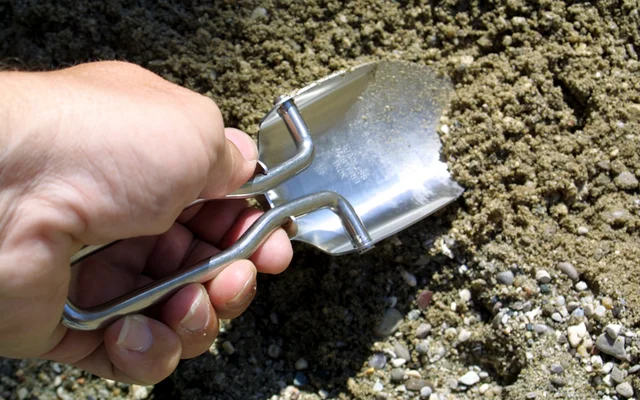 BasicNature Klappschaufel Edelstahl