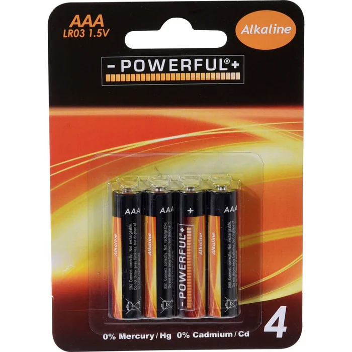 Batterien AAA 1,5V – 4er-Pack