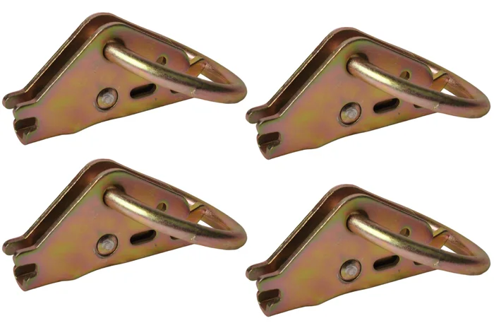 Befestigungsring für LKW-Zurrschienen 80×14 mm – Satz von 4 Stück