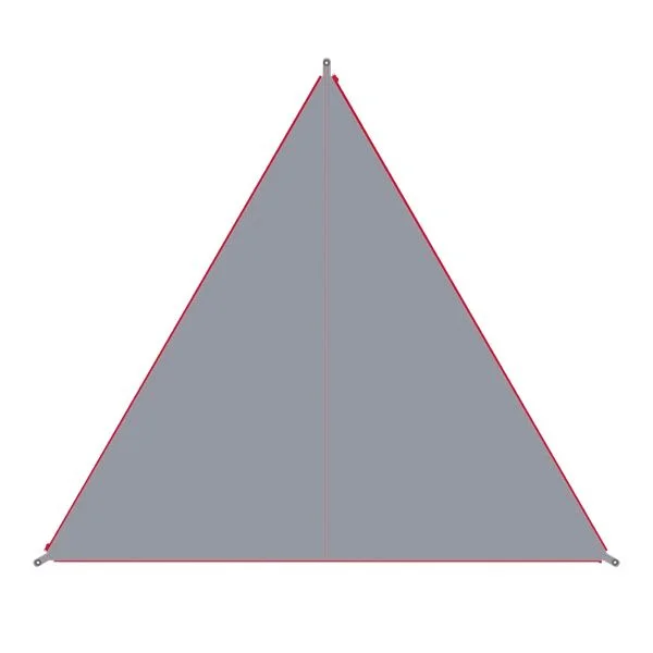 Bent Sonnensegel Zip Canvas Oriental high rise