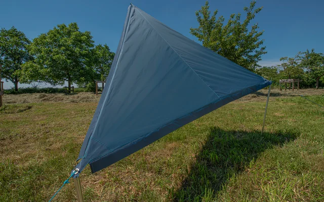 Bent Sonnensegel Zip-Protect Canvas Single mit Reißverschluss-Abdeckklappen