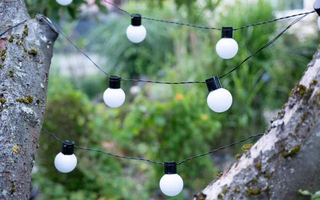 Berger Balls Solar Lichterkette 20 LED Kugeln