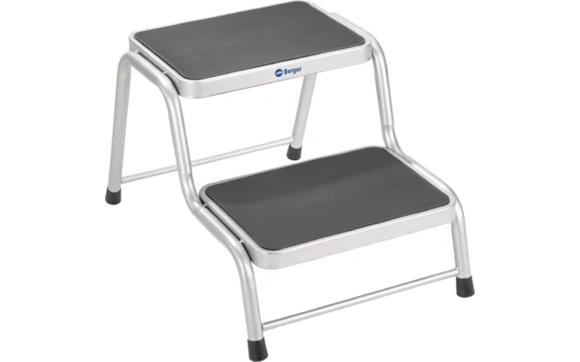 Berger Doppel Trittstufe Stahl (Höhe 38 cm)