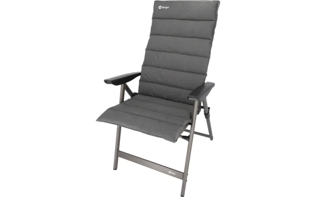 Berger gesteppte Polsterauflage grau