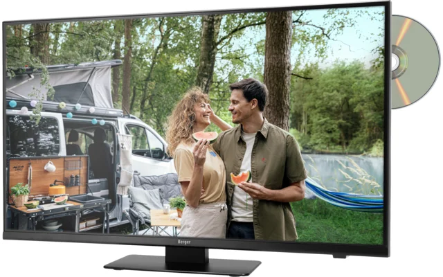 Berger Smart TV Advanteq Fernseher mit Triple Tuner und 12 / 230 V