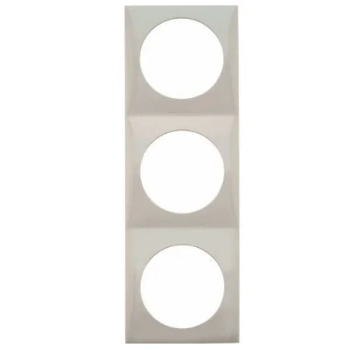 Berker Integro Flow Rahmen 3-fach, weiß