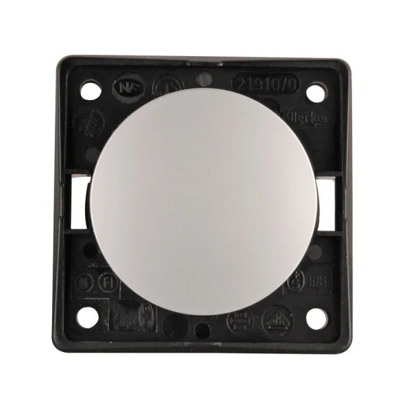 Berker Integro Flow Taster, chrom matt